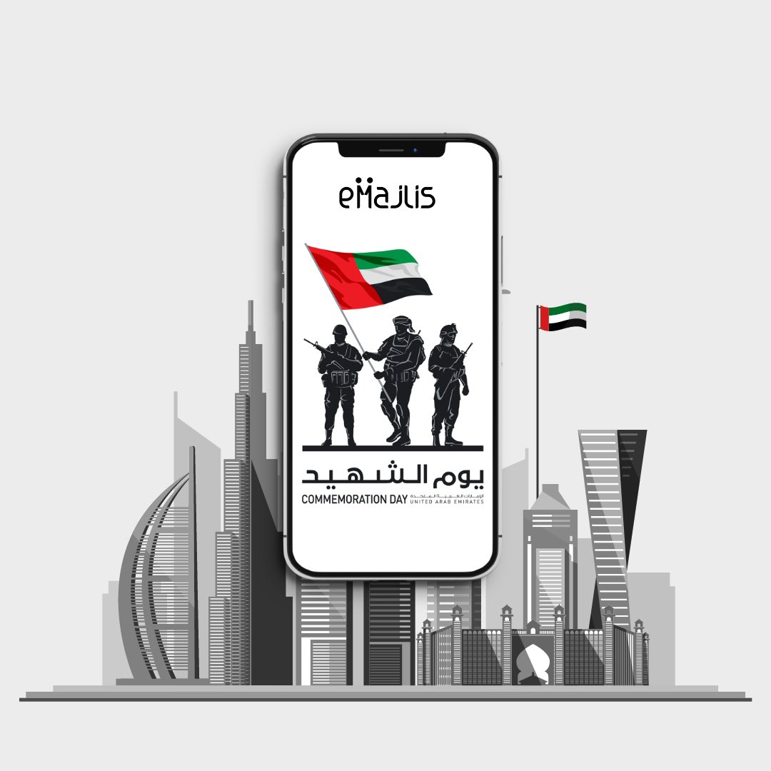 eMajlisAD's tweet photo. With pride and honour, #eMajlis commemorates the brave hearts who sacrificed themselves for their beloved country. #UAEMartyrsDay #MartyrsDay #The_UAE_remembers https://t.co/Nn63f7FccP