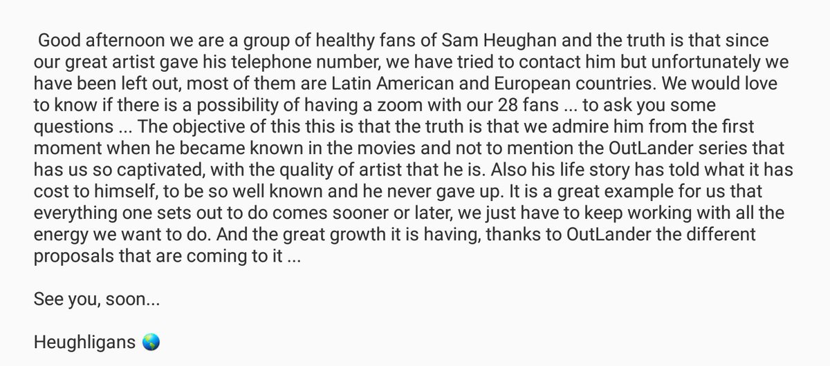 _CintiaArmeya's tweet photo. Heyyyy @SamHeughan IS VERY IMPORTANT PLEASE READ PLEASE 🌍🌎🌏 https://t.co/Vhhhg7qCgu