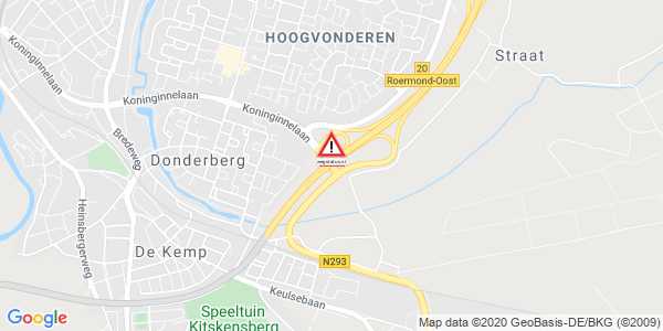 Melding ongeval Roermond-Oost