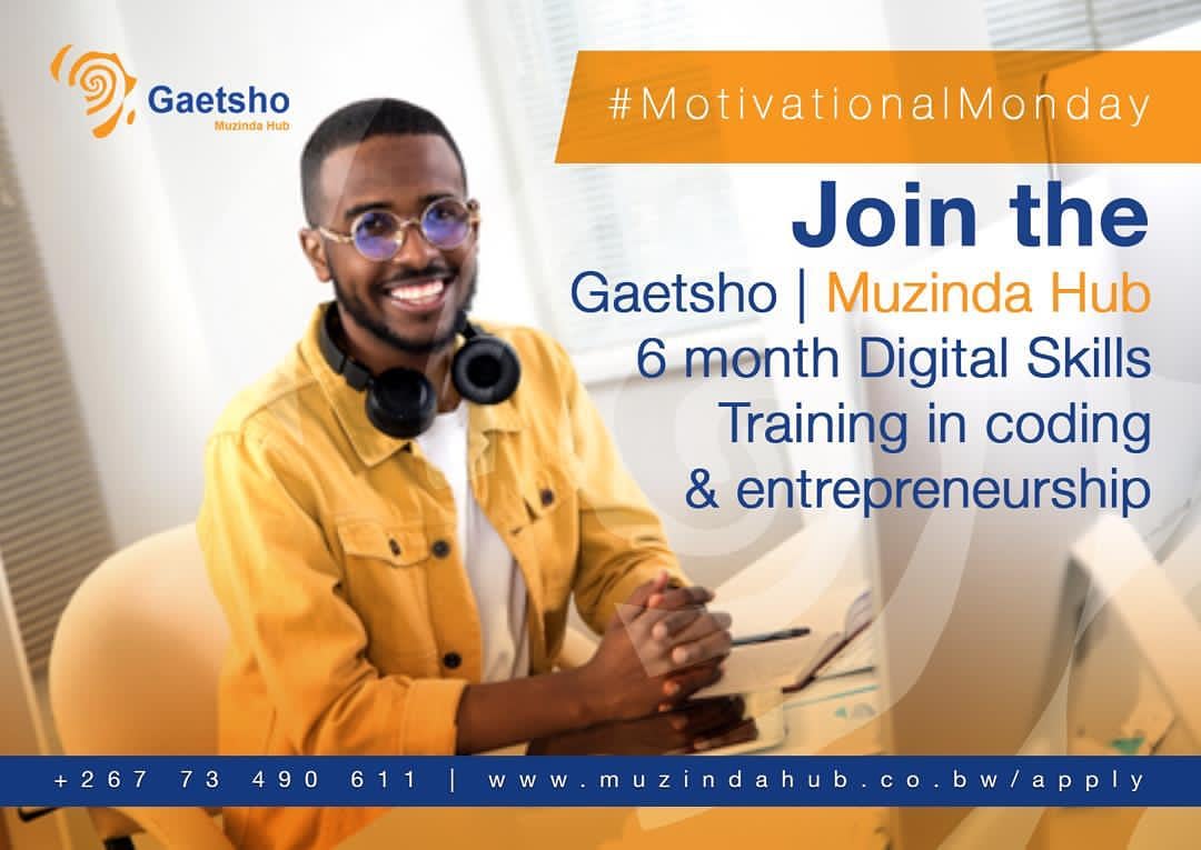 gaetsho_muzinda's tweet photo. Applications for the 2021 class are now open. Do not miss out on this exciting opportunity.
Apply on https://t.co/LNbvnfv97J
#Learntocode #BuildBusinesses #Botswana #MondayMotivation https://t.co/t97tpNiQgi
