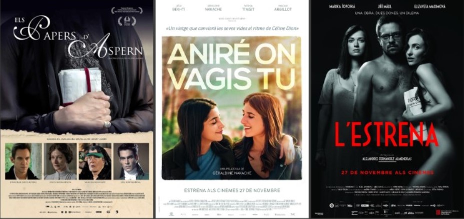 CNLMaresme's tweet photo. #ElsPapersdAspern, #AniréOnVagisTu i #LEstrena, tres films 🎬 que t'agradarà sentir en #català! Consulta la cartellera a https://t.co/yRLWyeieEX @cat_cine @cultura_cat #PolíticaLingüística https://t.co/qiY5wxXKN2