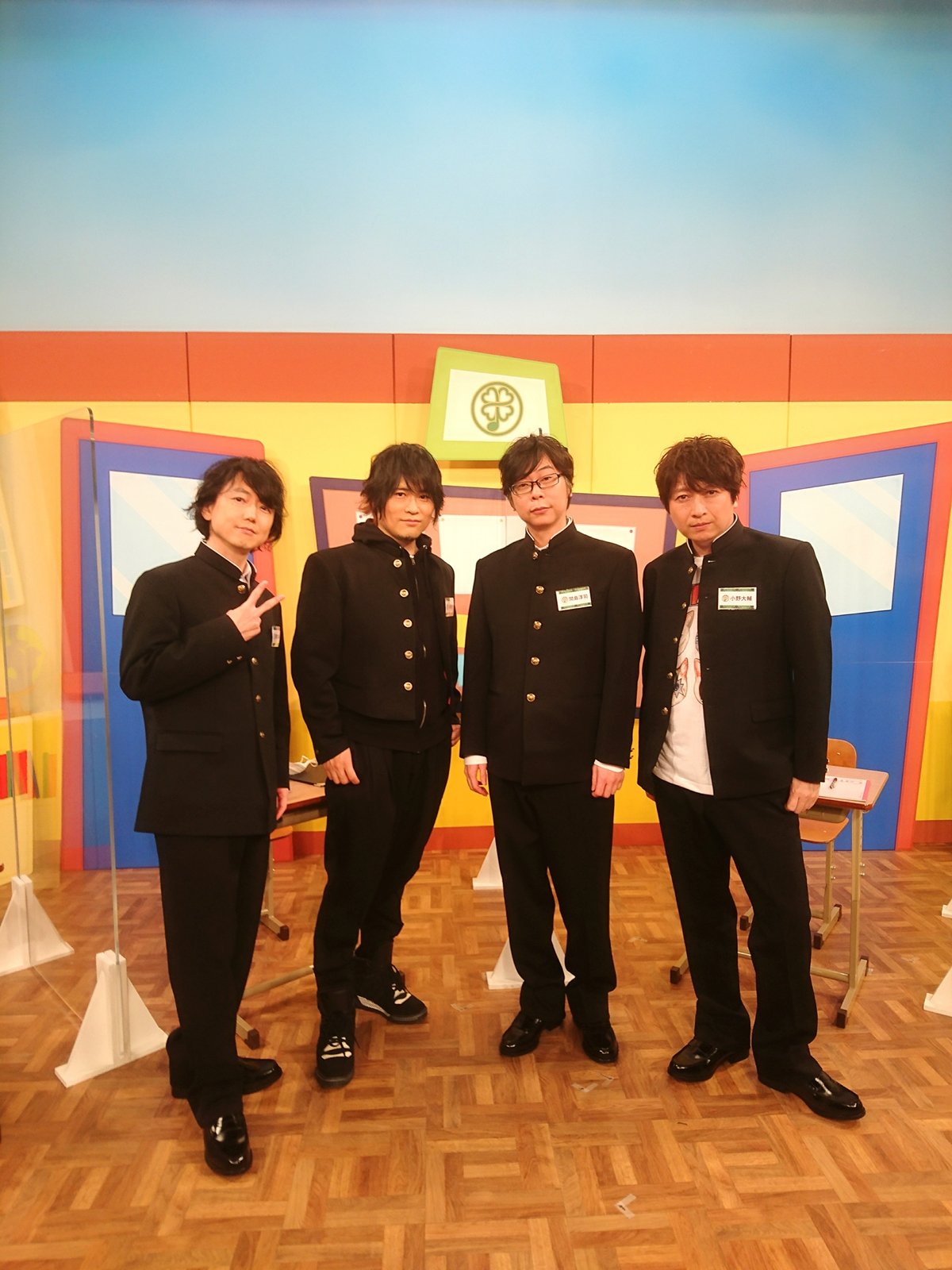 近藤孝行 目の前のこと一つにしか集中出来ないの 短所かな 長所かな あ 後れ馳せながら よつば音楽学院ご覧頂けましたか Ken The 390先生最高でした 次回は初体験なだいぶ高いハードルに挑んでます お楽しみに 菅沼久義 小野大輔 間島淳司