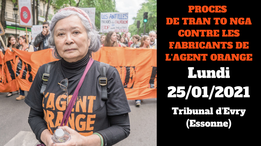 GMWatch's tweet photo. Tran To Nga is suing #Monsanto, Dow Chemical &amp; other makers of Agent Orange, which has claimed 3 million victims over 4 generations, suffering miscarriages, birth defects, cancers etc. The Vietnamese victims have still not been recognized by the courts! https://t.co/n3j63juFbs https://t.co/7Dx4Md4OYG