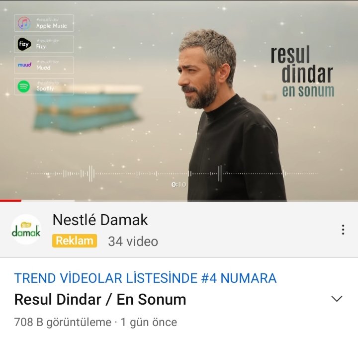 alikemaltrkz's tweet image. Resul abi efsane şarkıya yakışır yerde sonuna kadar hak ediyor umarım daha da yükselir 🙏🧿😎🤫

#ResulDindar #KuzeyYıldızıİlkAşk