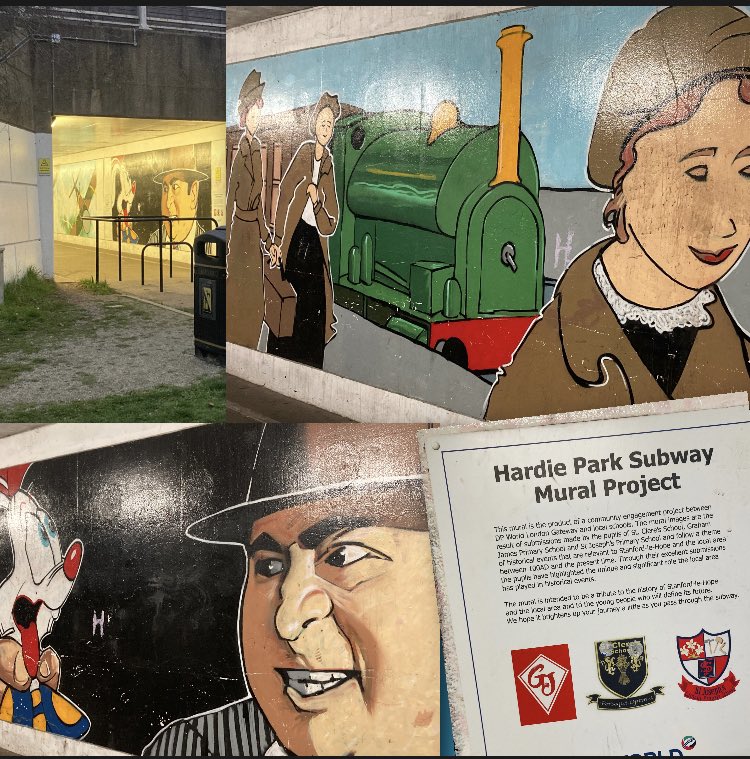 LoveHardiePark's tweet photo. So worth a L👁👁K...

🌈 Hardie Park Subway ART 🌈
 
#muralproject #SS17 #shortcut #manorway https://t.co/5jY3M7GSuf