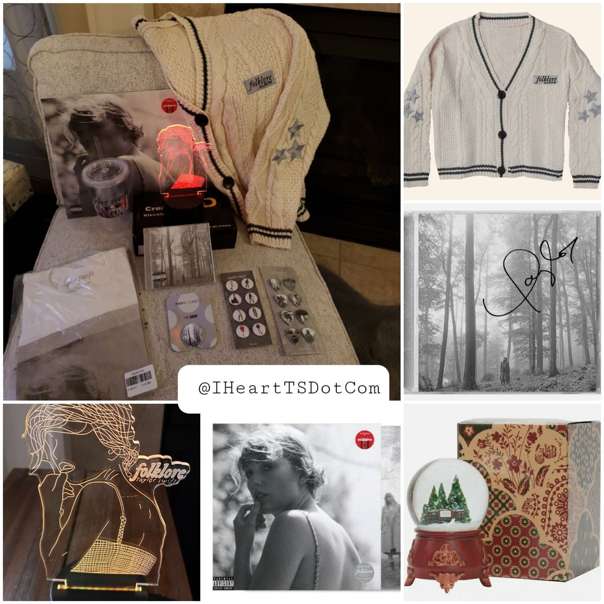 IHeartTSDotCom's tweet photo. #Swifties: Merry #Swiftmas! 🤶 To celebrate @TaylorSwift13 &amp; #folklore I've decided to continue my 4 year tradition &amp; do a #giveaway of 8 pkgs to my followers of both @ILoveTSDotCom &amp; @IHeartTSDotCom. 🎁

I'll have 2 GRAND PRIZE, &amp; 6 RUNNER UP winners....(1/5) https://t.co/USwZsl9kCA