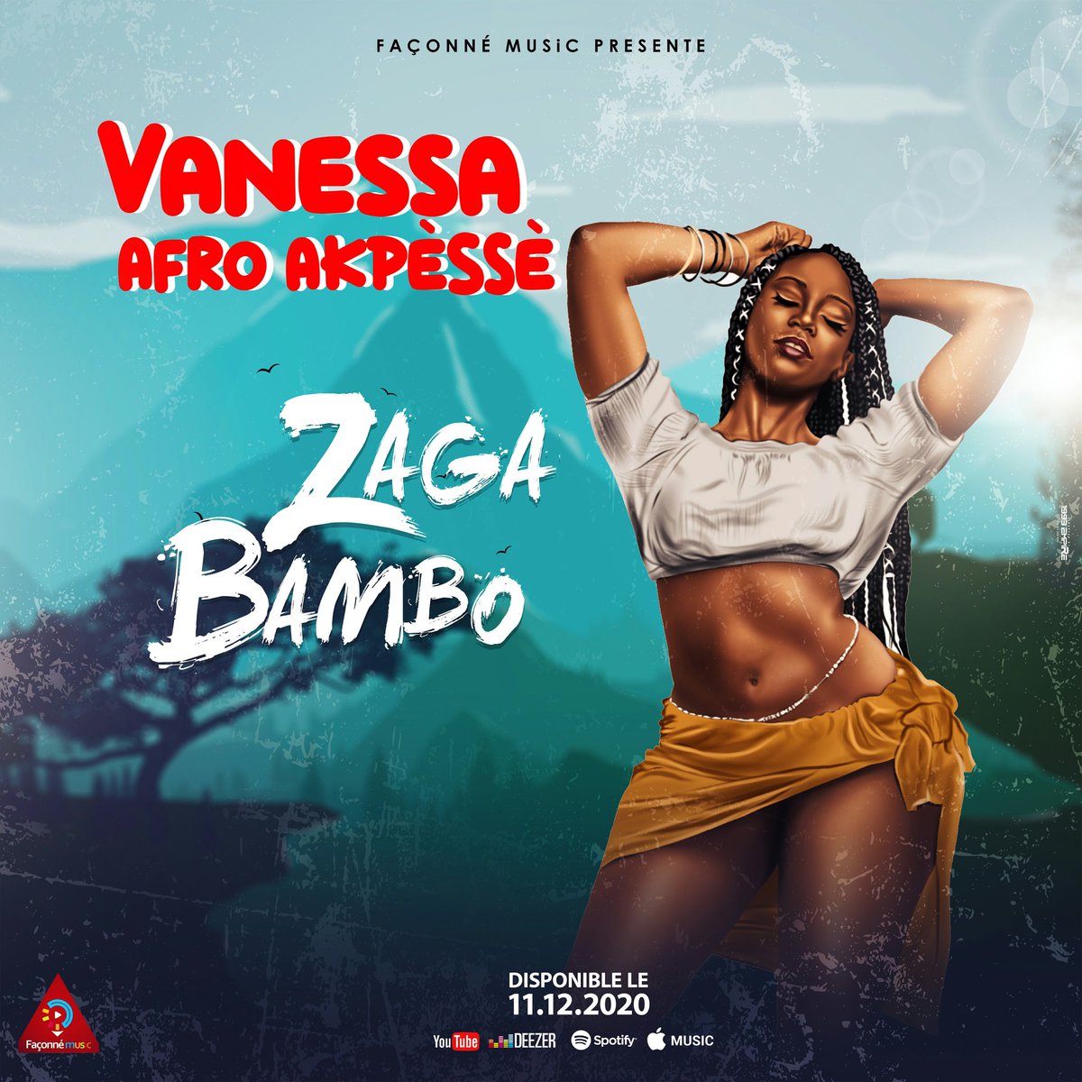 Longtemps annoncé,  "VANESSA Afro Akpèssè" le titre de ma prochaine sortie disponible pour vous ce 11 décembre. Passez l'info la famille...

youtu.be/xdvmK7bB6KI

#ZagaBambo #FaçonnéMusic #tgtwittos