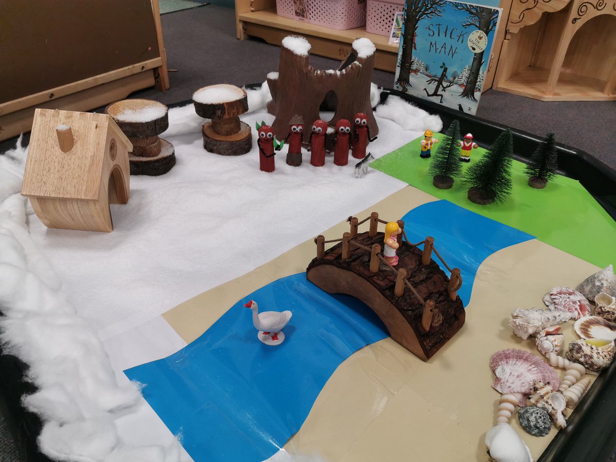 ReceptionUnity's tweet image. All ready for Stick Man this week! #stickman #juliadonaldson