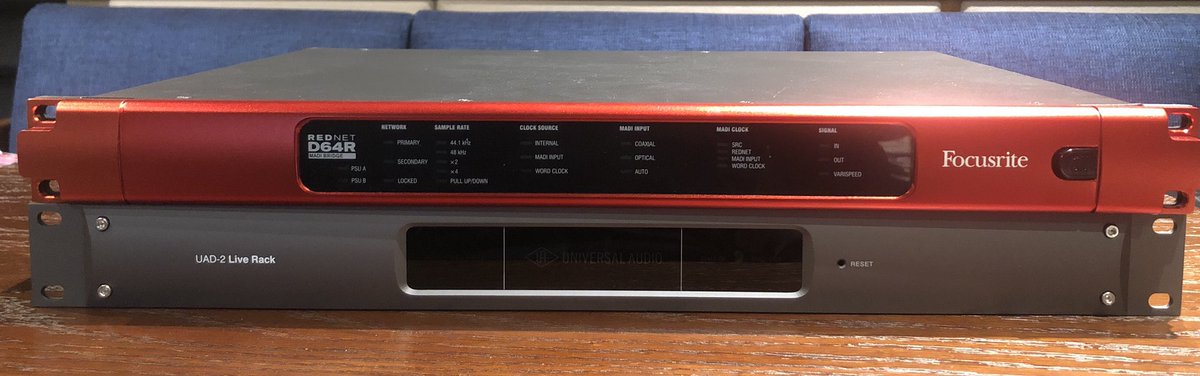 studioforesta's tweet image. blackFRIDAYの戦利品
これで色々整理とシステム化‼️

#LIVERACK #UAD #forcusrite #REDNET #dante #MADI