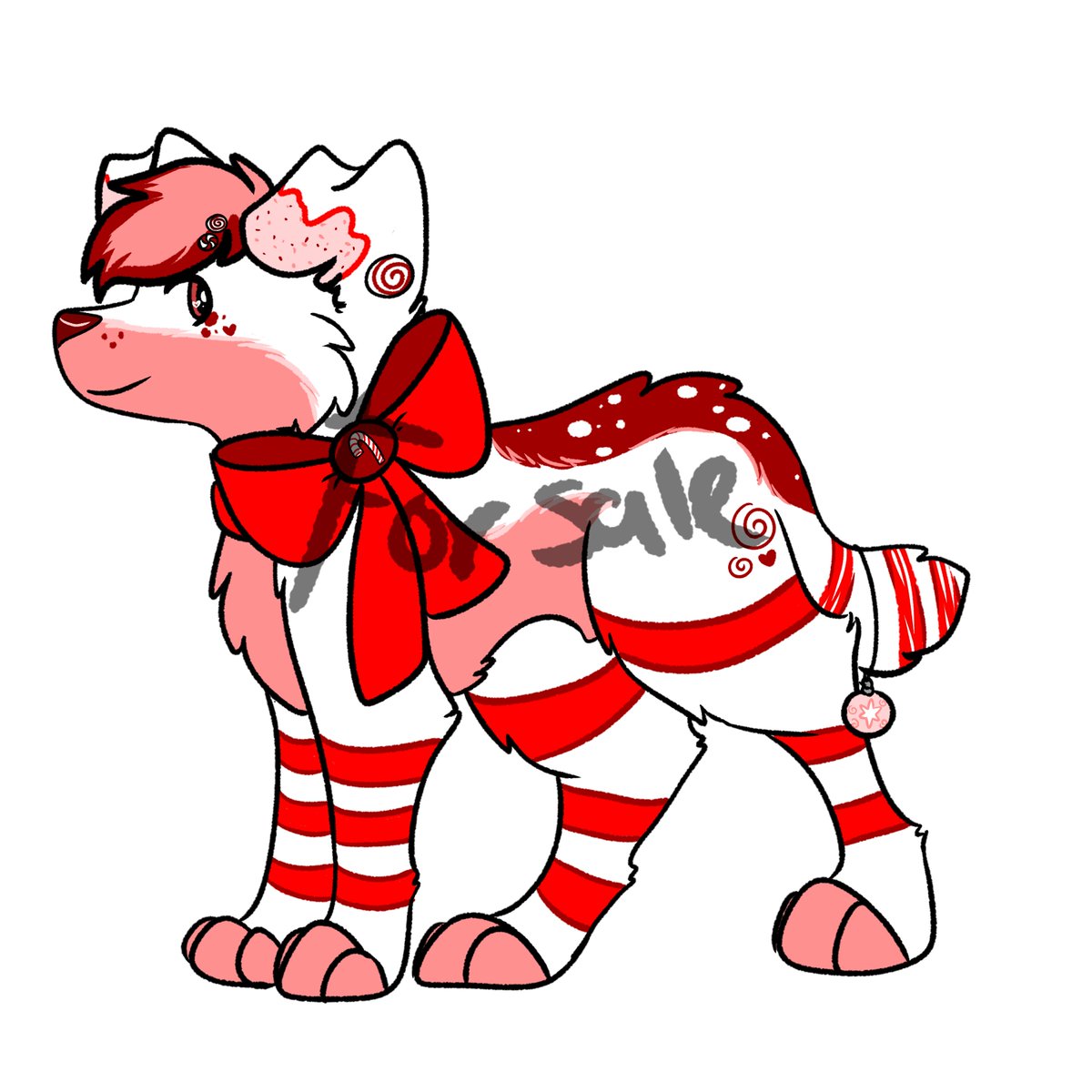 HOLIDAY ADOPT ALERT 
I finished up for adopts in stream but two have already been claimed! So have puppermint and hot cocoa pup! These adopts are for sale anywhere between $5-10 I don't mind! Pm me to claim! #adopts #adoptables #holidayadopts