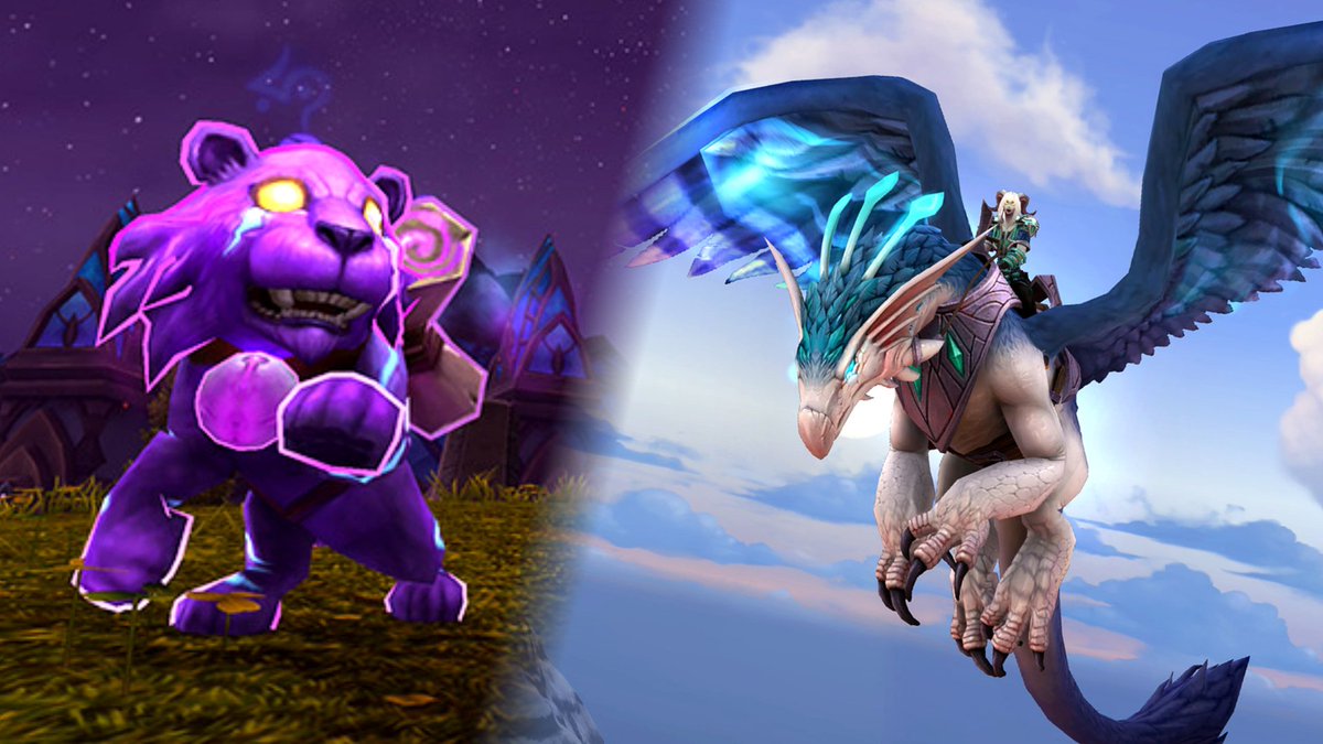 Yunatahel's tweet photo. CONCOURS RAPIDE

Explorez #Shadowlands avec ce pack monture + mascotte offert par @Warcraft_FR !

Pour participer : 
❤ Follow @Yunatahel
❤ Follow @Warcraft_FR
🔄 Retweet

PS : Tu peux aussi l'offrir à un ami ! 
TAS AUJOURD'HUI 30/11/2020
#Warcraft https://t.co/iOOoBpoT2S