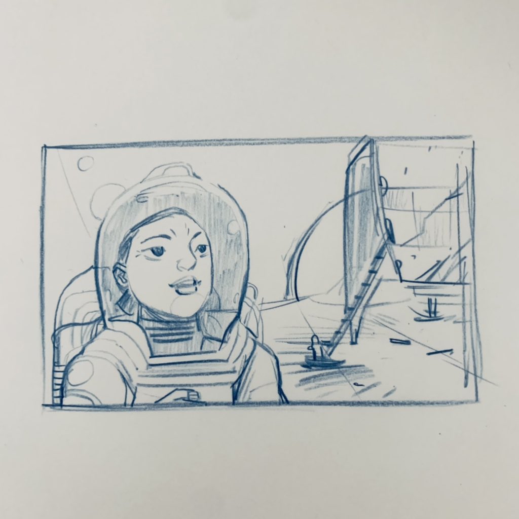 redherringdraws's tweet image. Kind of a “meh” night? Wasn’t feeling any particular idea, so I thought I’d show the whole page (top left is from yesterday)

Some of these might be better with a revisit. (And wider framing)

#90daysofscifi