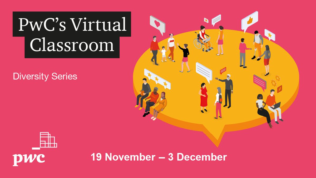 Timothy35350760's tweet photo. .@PwC_UK_Careers will also be running a Virtual Classroom session for parents and teachers this Thursday at 4.30pm on the importance of diversity and inclusion. Don’t miss out, find out more and register here:  https://t.co/WKFDFrG9Bl https://t.co/U4l5rpJxnc