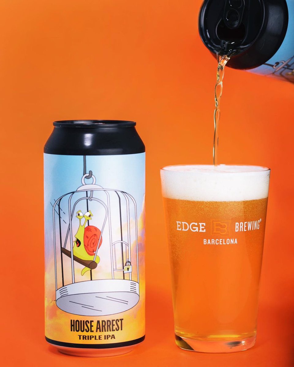 "HOUSE ARREST" is a collab with our friends from Oceanside, NY; <a href="/BarrierBrewing/">Barrier Brewing Co.</a> A Triple IPA with 10% ABV, Enigma, Citra, Idaho 7, Mosaic and HBC 472 hops and Coastal Haze yeast. #MashCollabs 💥🔝 <a href="/mashbeerfest/">Mash Beer Festival</a>