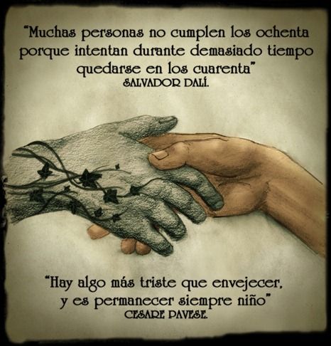 Envejecer. Si. Gracias