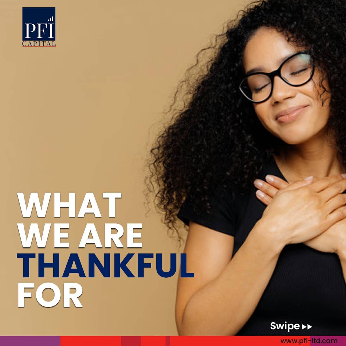 PFICapitalLtd's tweet photo. This Thanksgiving has given us an opportunity to reflect on what we consider as truly important. 

What are you grateful for today? https://t.co/2KPtPMptzi