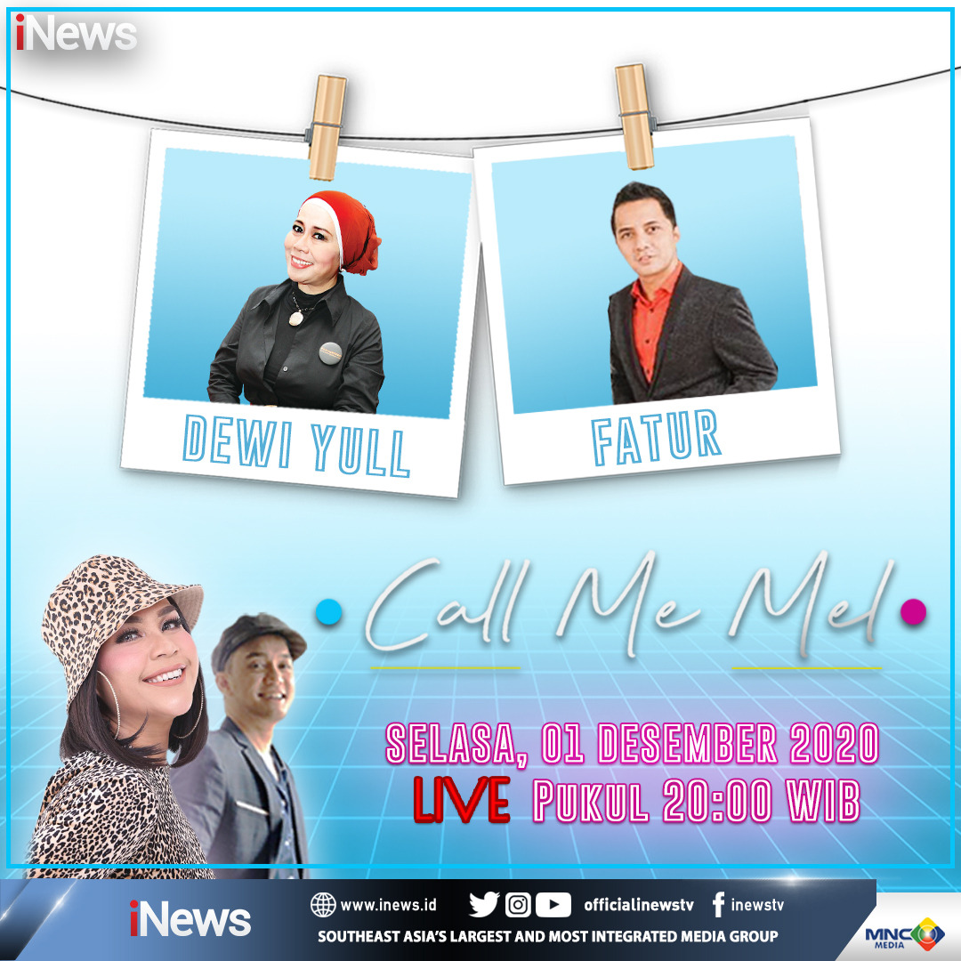 Official_MNCTV's tweet photo. Saksikan dalam “CALL ME MEL” selasa 1 Desember 2020 jam 20.00wib hanya di iNews @officialiNewsTV
#iNews2020
#CallMeMel01122020
#CallMeMel
#nostalgia https://t.co/RhYCoUCRDZ