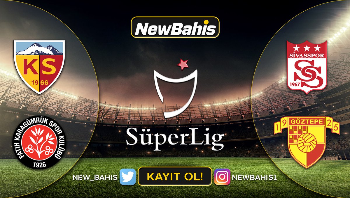 🚧NewBahis'te #SüperLig Heyecanı Hız Kesmiyor!🚧
⚽#Kayserispor🆚#Karagümrük⚽
⚽#Sivasspor🆚#Göztepe⚽
🔔İlk Adımda 1⃣.0⃣0⃣0⃣TL'ye Varan %💯Bonus!⚠️
👉Yüksek Oranlar ve Bonus Fırsatları Sizi Bekliyor!🔝
⬇️Aramıza Katılın⬇️
▶ https://t.co/KLcV0rwE5Z ◀ https://t.co/mBhbyvLOBC