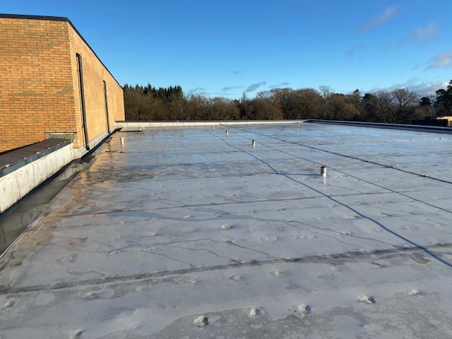 EdinTechnopole's tweet photo. Edinburgh Technopole Site Team carry out weekly building and estate inspections to ensure our Occupiers and their Visitors safety. Today some photos of the view from the roof of Charles Darwin House. #safetyfirst #weeklyinspection #edinburghtechnopole #midlothiansciencezone https://t.co/tD1g3Av78x