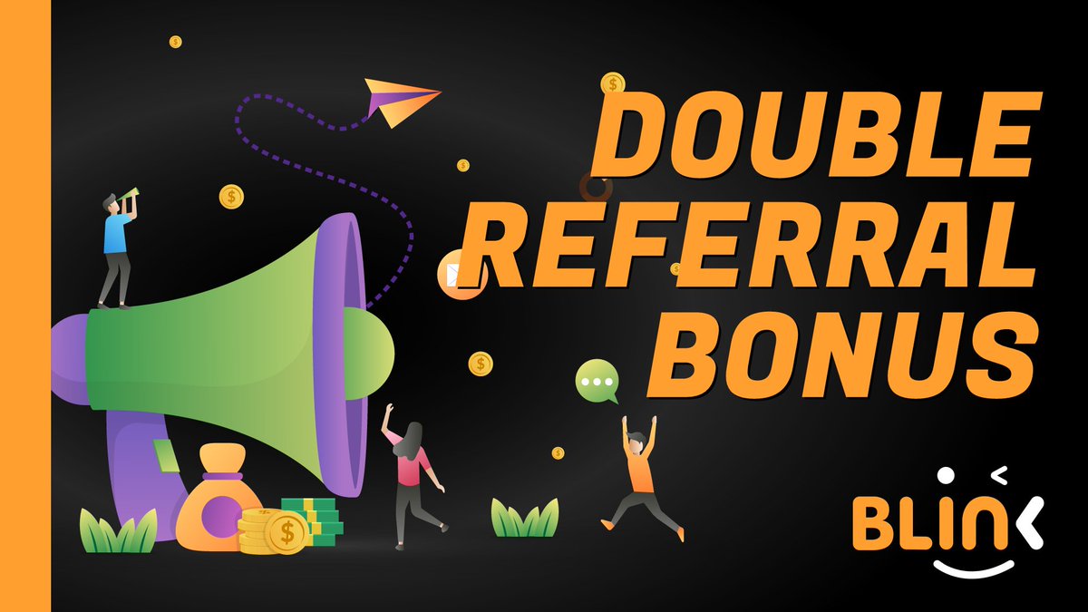 WINkorg777's tweet image. Event time! We’re doubling the #BLINK referral bonus from 2% to 4%!

The BLINkster with the most referrals will get a special surprise. Do not miss! Join us on TG t.me/blinkwinkorg 

Time: from 16.00 UTC today until 16.00 UTC Monday 7th

#BinanceSmartChain @cz_binance
