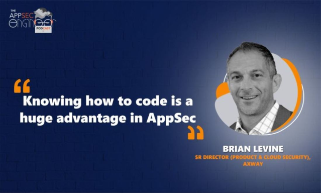 In this episode of the <a href="/AppSecEngineer/">AppSecEngineer</a> #podcast with <a href="/Rahul_Raghav/">Rahul Raghavan</a>, <a href="/BrianLevinePM/">Brian</a> from <a href="/Axway/">Axway</a> talks about how #compliance should be a byproduct of #security and not the other way around. #AppSec bit.ly/39sKFU8