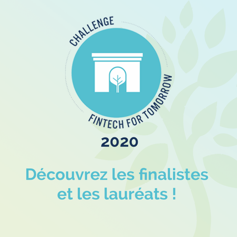 IFD_Paris's tweet photo. Rendez-vous demain pour découvrir notre série dédiée aux #fintechs finalistes et lauréates de la 3ème édition du Challenge #FintechForTomorrow ⭐️ Découvrez les résultats dévoilés lors du #CFD2020 👉 https://t.co/l5YlbAilP1 #FinanceVerte #Innovation