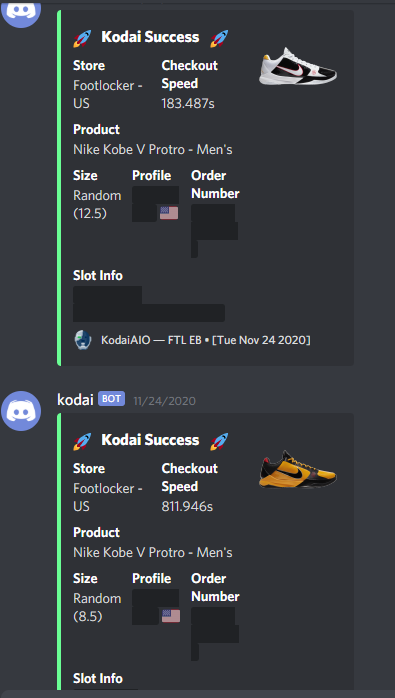kawspiece's tweet image. bot: @KodaiAIO @KodaiSuccess 
group: @ImperialNotify