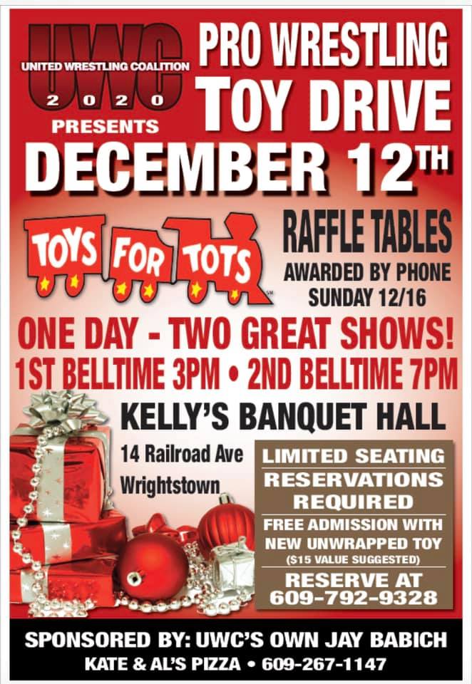 UWCRules's tweet photo. Dont miss ur @UWCFamily faves 12/12 3pm &amp; 7pm: @PhatDaddyB2, @KurtBale1010, @TheHWHooligan, @TonyChini96, @FrancescaChini, @AriAbbottCZW, @IamBonifer,Gargantuan,@ShemarHelliger, @vinnytalotta, @Domonictruex (3pm),@warhead29483342, Blitzen, MORE! Dont forget the Toy DriveBy 12/13! https://t.co/vi2VGFKHcy