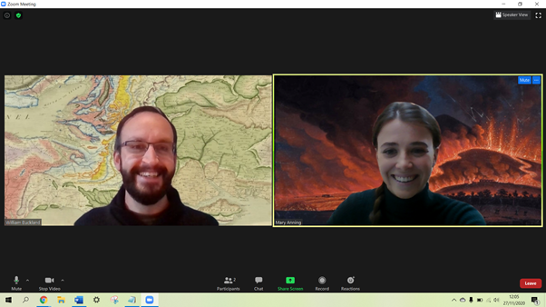 🚨NEW!🚨Brighten up your Zoom meetings with our range of geological wallpapers! Taken from our Picture Library, choose from William Smith's 1815 map, an erupting volcano, a Scottish landscape and more!

Download them today at geolsoc.org.uk/wallpapers

#Zoom #Geology #Library #art