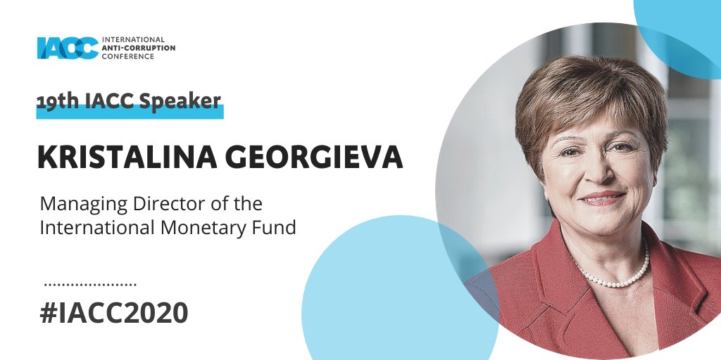 Kristalina Georgieva 
Managing Director, International Monetary Fund
