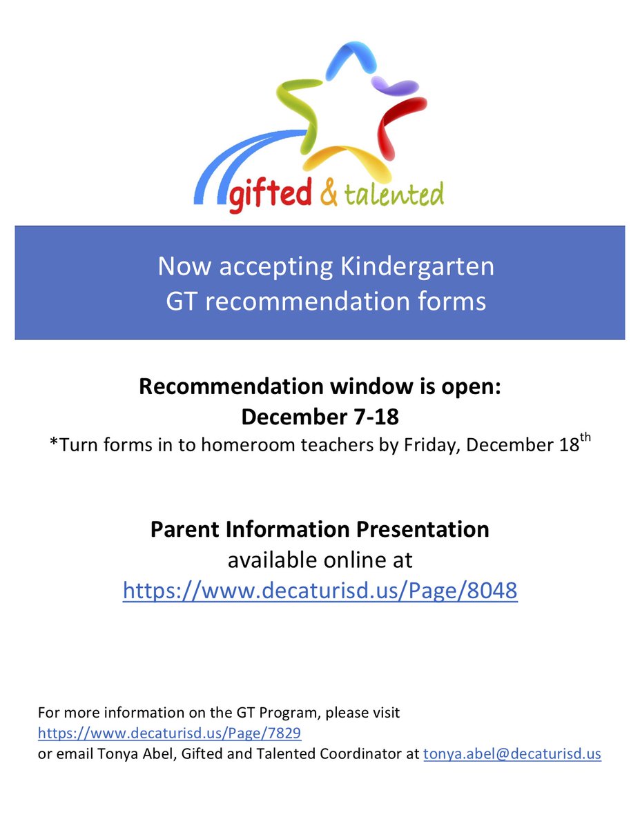 DecaturISDGT's tweet image. 