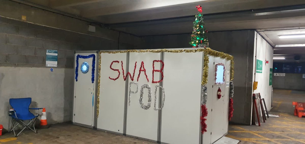 RMCH Theatres (@rmch_theatres) on Twitter photo Christmas is around the corner <a href="/RMCH_Theatres/">RMCH Theatres</a> 🎄🎄including The COVID pre-op Swabbing pod!! Now looking all festive, ready to bring some cheer to the children and families attending the Swab Pod #OurFamilyCaringForYours
<a href="/MFT_PatientExp/">Patient Experience</a>
<a href="/RMCHosp/">RMCHosp</a> <a href="/MFTNHS/">MFT NHS</a> Christmas is around the corner <a href="/RMCH_Theatres/">RMCH Theatres</a> 🎄🎄including The COVID pre-op Swabbing pod!! Now looking all festive, ready to bring some cheer to the children and families attending the Swab Pod #OurFamilyCaringForYours
<a href="/MFT_PatientExp/">Patient Experience</a>
<a href="/RMCHosp/">RMCHosp</a> <a href="/MFTNHS/">MFT NHS</a>