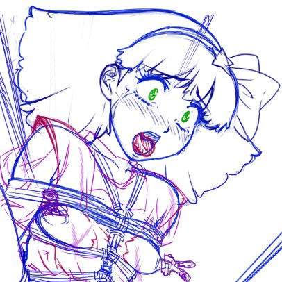 DLsiteから発売になった「魔法少女★すぷりーむ」のボツ下絵
#エロ同人 #魔法少女 #ミンキーモモ 