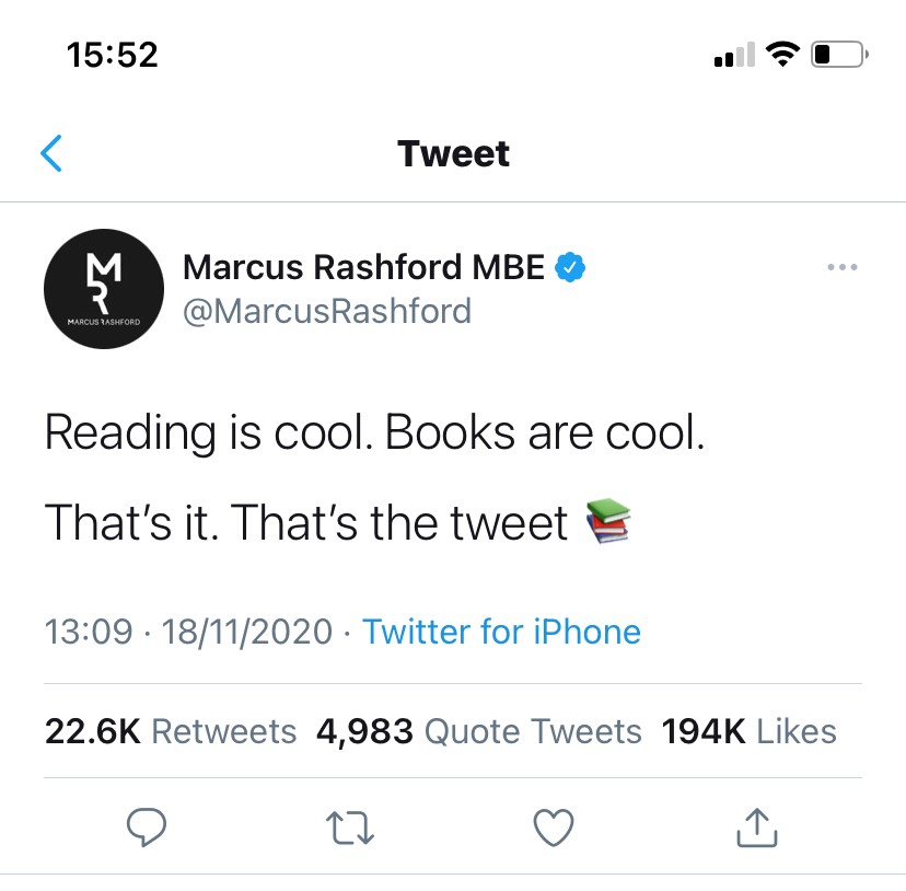 SaintMichaelsCE's tweet photo. We agree Mr @MarcusRashford – look at our PE department! #ReadingInPE #StMichaelsSports https://t.co/9WJJCgCWLx