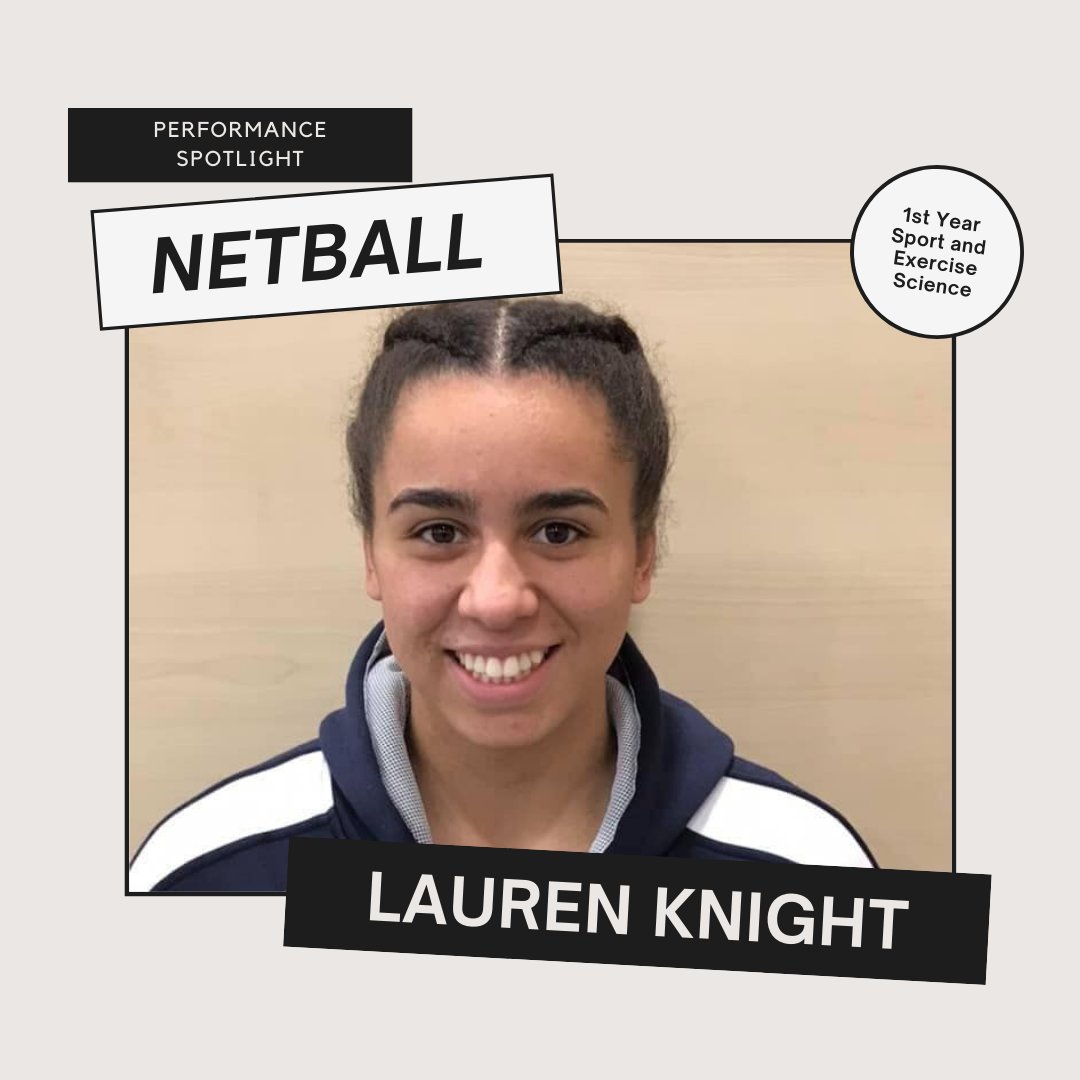 Spotlight Number 3 is Lauren Knight. Lauren is a 1st Year Sport and Exercise Science student and also a netball scholar! <a href="/UWNetball/">UWNetball</a> Keep an eye out today to find out more about Lauren! #TeamWorc #Netball #Spotlight #StudentAthlete