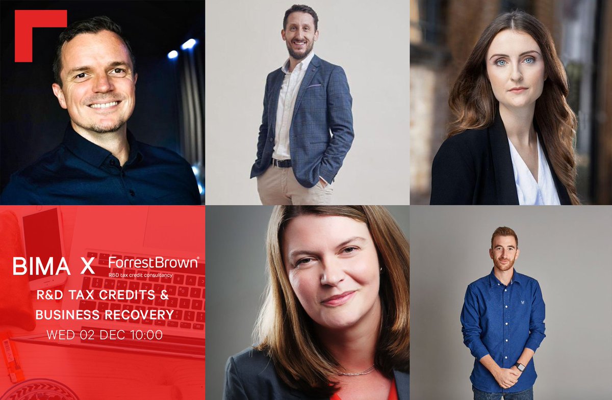 This Wednesday, we're hosting a BIMA Hangout in partnership with <a href="/ForrestBrownTax/">ForrestBrown</a> around using your R&amp;D funding strategically to support post-pandemic business recovery, along with other crucial information. 

Will you be joining us? 

eventbrite.co.uk/e/bima-hangout…