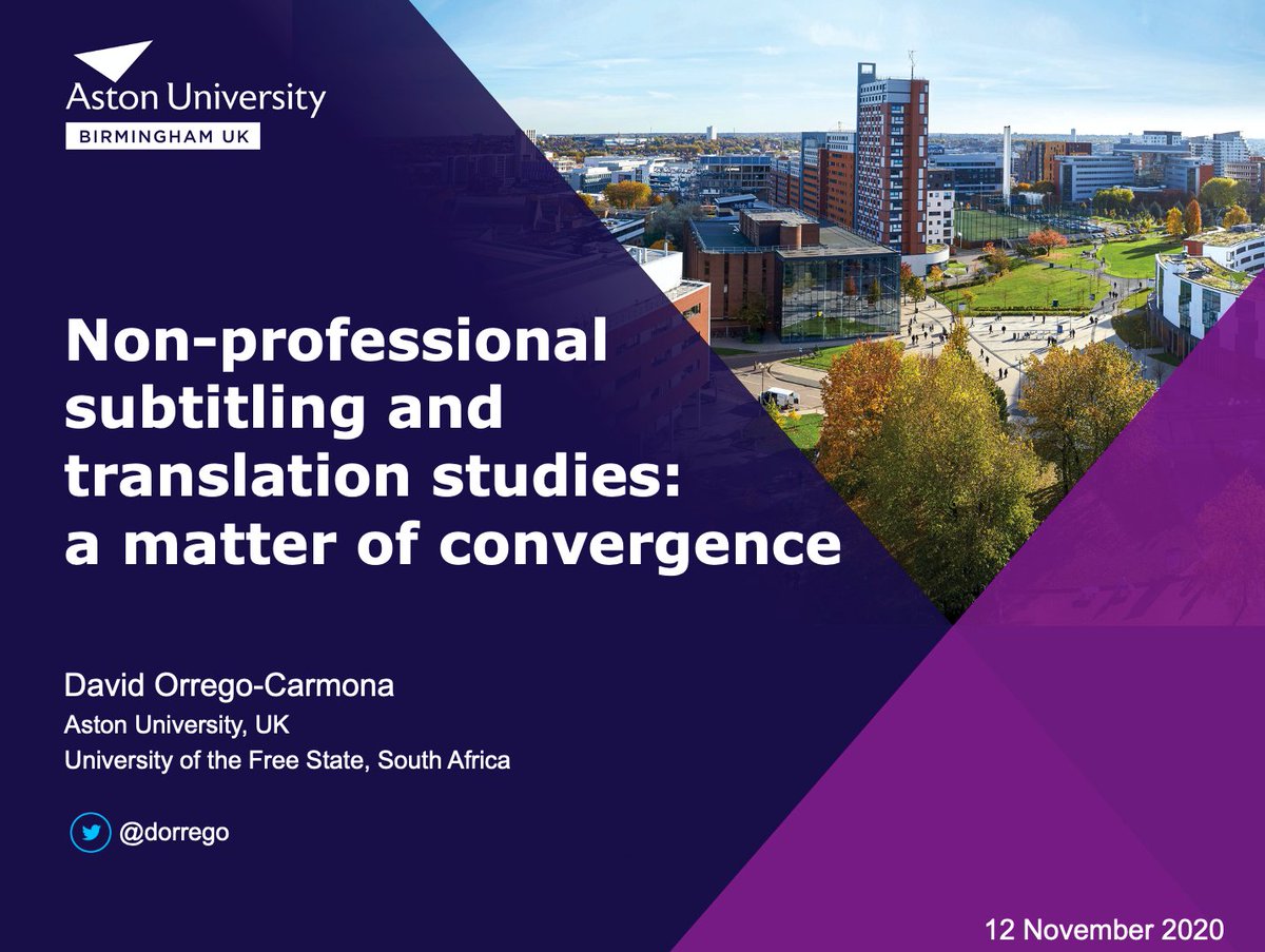 The recording of my lecture about non-professional #subtitling in #translationstudies and the international media flows is online.
Thanks to the organisers of the <a href="/cardiffmlang/">Modern Languages</a> &amp; <a href="/CUTranslation/">Cardiff University Translation and Interpreting</a> research seminars.

youtube.com/watch?v=YHeL9J…