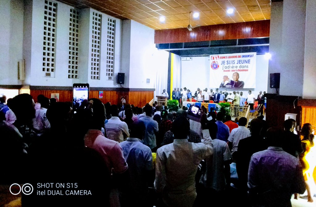 JeunesJel's tweet photo. JEL, lance sa campagne de sensibilisation à l'adhésion au Parti Ensemble pour la République cher à @moise_katumbi ce 29 Novembre 2020 à Fatima. La campagne dénommée : Je suis Jeune et j'adhère Ensemble pour la République. @SalomonKalonda @Franciskalombos @wembi_steve https://t.co/RBgO571tHw