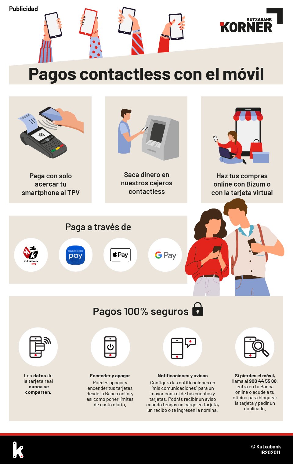 Kutxabank On Twitter Has Probado A Hacer Un Bizum Es Pagar Con El Movil O Sacar Dinero De Un Cajero Contactless Pasate A Los Pagos 100 Seguros Y Sin Contacto Https T Co Txkcthjflr Https T Co M2aofsdk9l