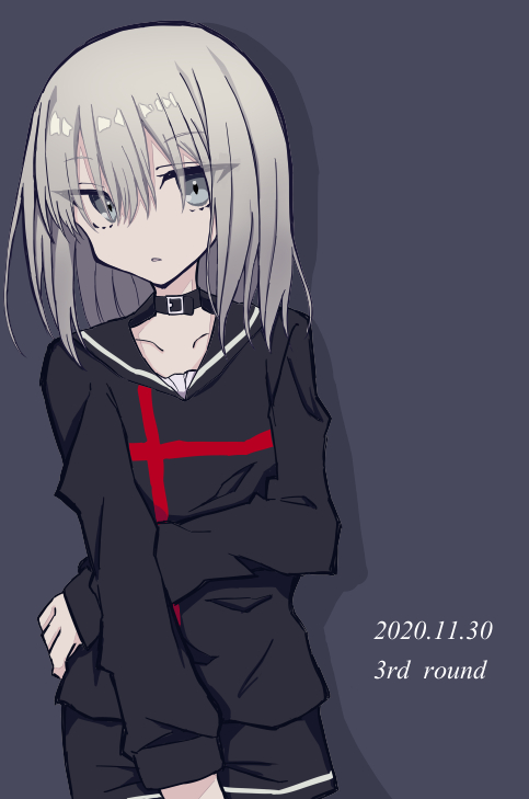 二ヶ月目終了 課題は服のシワ かっこいい構図かなー ラスト一ヶ月気合入れて描い なぎなたのイラスト