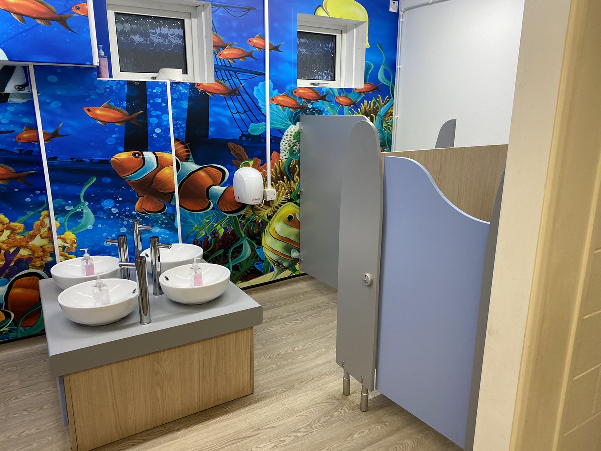 We have recently finished renovating and remodelling the Foundation Stage toilets to look like this! Proud to give our children the very best in every element of their school life! #bethebestyoucanbe #ancasterrocks #bestschoolintheuniverse
