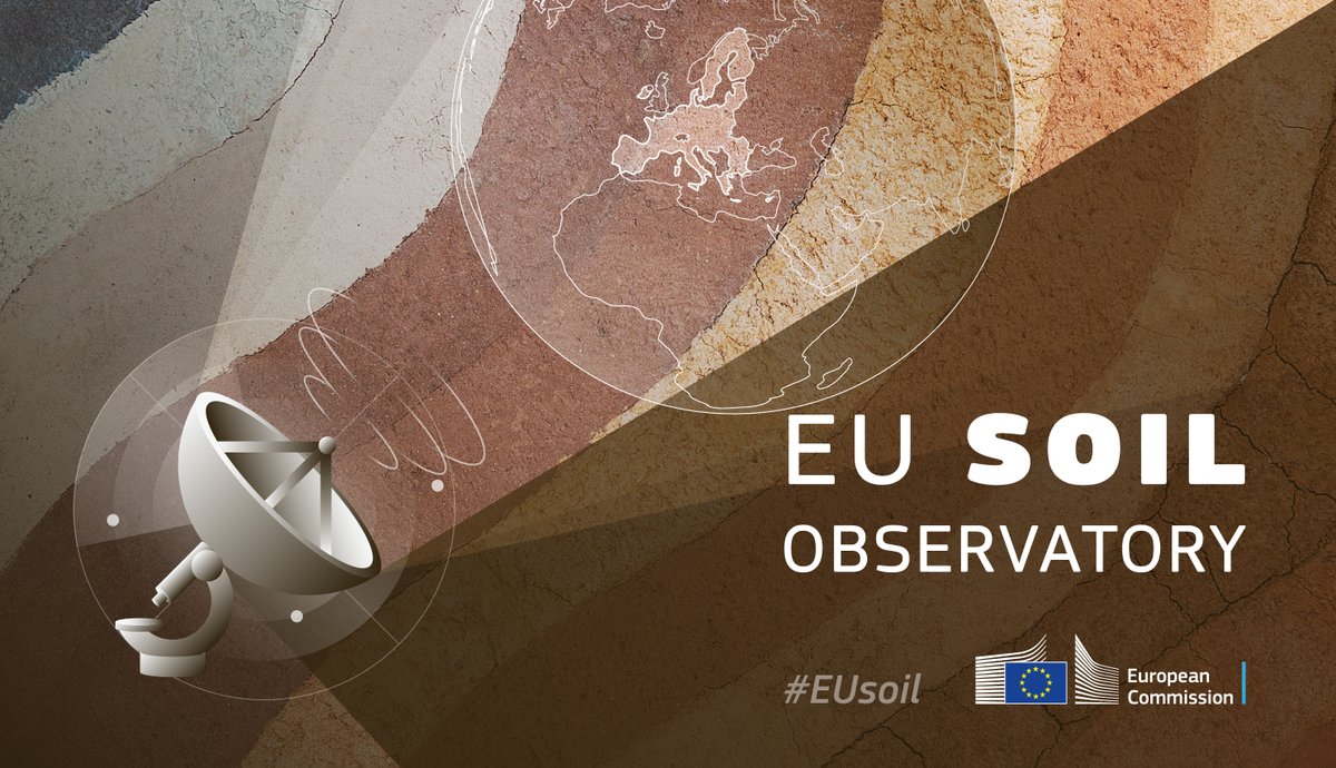Why are healthy soils important for us? To name a few, they are 🌱 home to #EUbiodiversity 🥗 our source of nutritious food 🥤 & clean water Want to know more? 📅 Don't miss the launch of the #EUsoil Observatory on 4 December 👉 europa.eu/!CQ49bV #EUGreenDeal