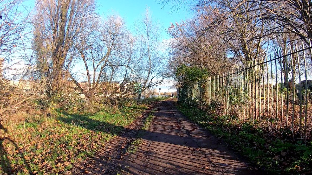 So may be the pothole infested NCN Route 15 along the river that's often overgrown and which is so narrow the amount of verge which has been worn away by people using it is wider than the path. Nah, that doesn't sound fantastic