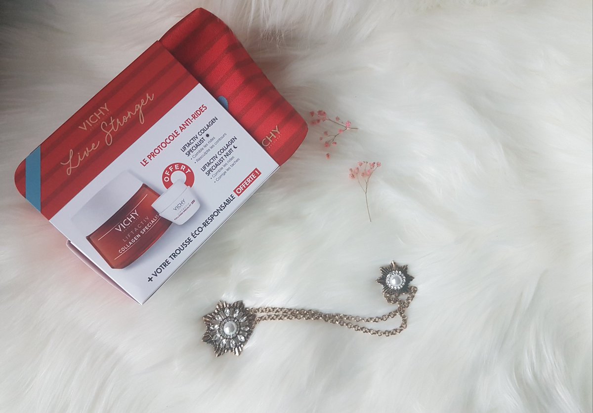 Beautysimple5's tweet photo. Un très beau cadeau à offrir de chez @VichyFr 
cette trousse contient la Crème Liftactiv Collagen Specialist avec en cadeau le soin de nuit Collagen #test #vichy #fanvichy #fanvichytestproduit #vichylover #testproduit #coffretcollagen #testproduit#coffretcollector #coffretnoel https://t.co/v6PWNcIhBD