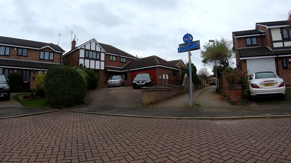 ... alas it's very much a product of it's time, often overgrown, narrow (not enough room for cyclists to pass one another without using the footway), and doesn't appear to have been maintained in decades, overgrown and extremely bumpy so fails on the "fantastic" criteria