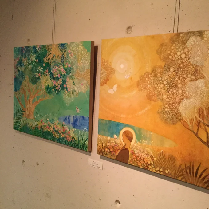 搬入終わりました。明日からです。よろしくお願い致します😊

「Eden 〜すぐそこの遠い場所〜」
車谷典子個展
2020.12.1(火)〜12.27(日)
11:30〜19:00(最終日は16:00まで)
※定休日なし
日本茶カフェひとひ
神戸市東灘区本山北町3-6-10
メープルオカモト2F
https://t.co/H2Ah1dQT9f 