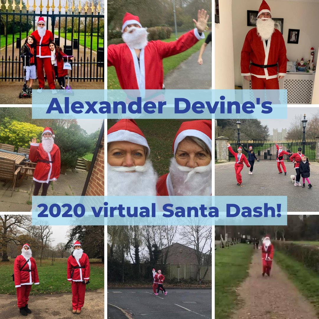 alexanderdevine's tweet photo. THANK YOU to everyone that took part in our virtual Santa Dash this weekend. However and wherever you did it, we think you are simply amazing.
You helped us smash our fundraising target by raising over £26,000! We are completely blown away!
#DevineSantaDash #BerkshireSantaDash https://t.co/6UIChKUss4