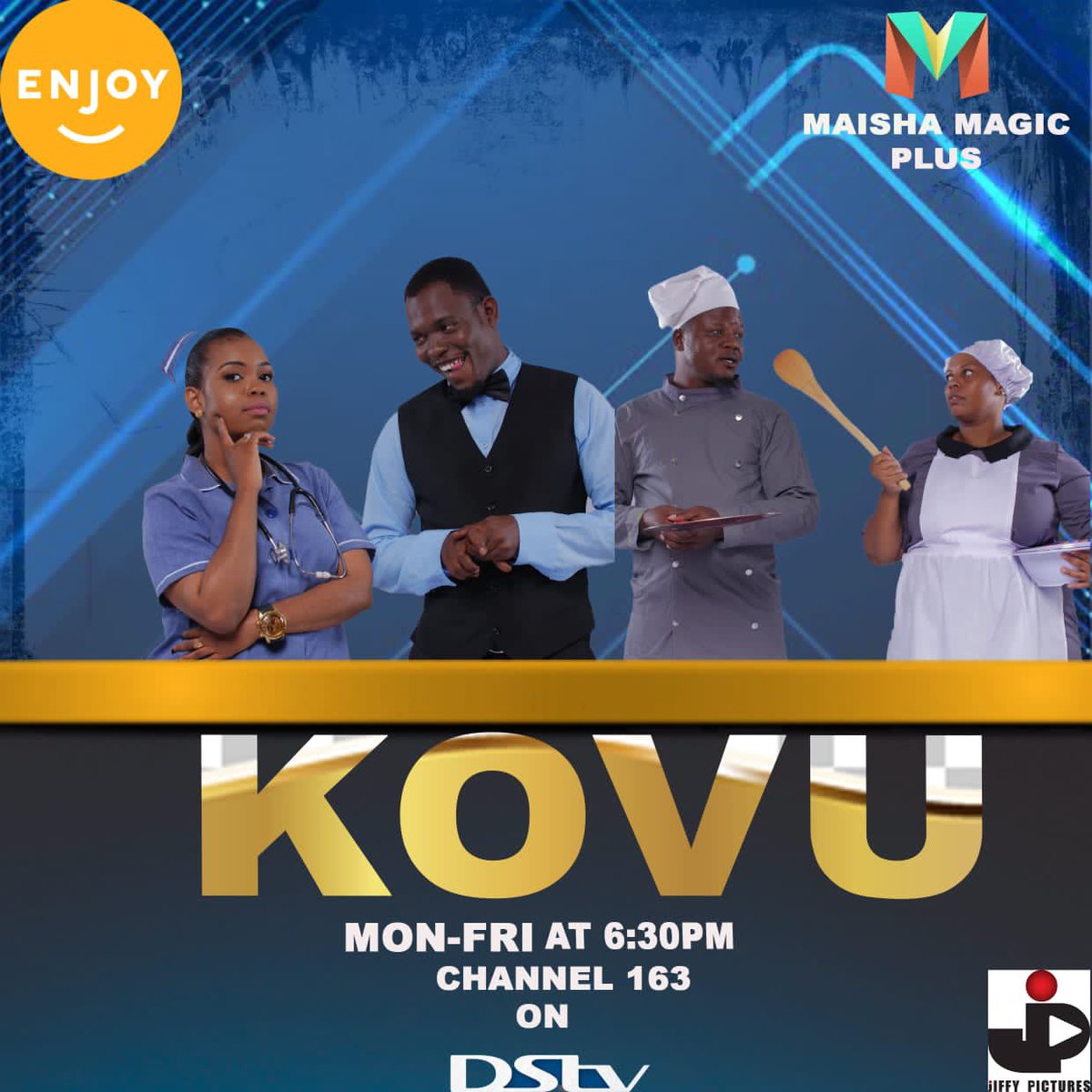 teddythadeejay's tweet photo. Enjoy the best of #KovuSeries, Mon - Fridays from 6:30PM on @maishamagicplus on Channel 163 on @DStv_Kenya https://t.co/0Mwcf9MCiR