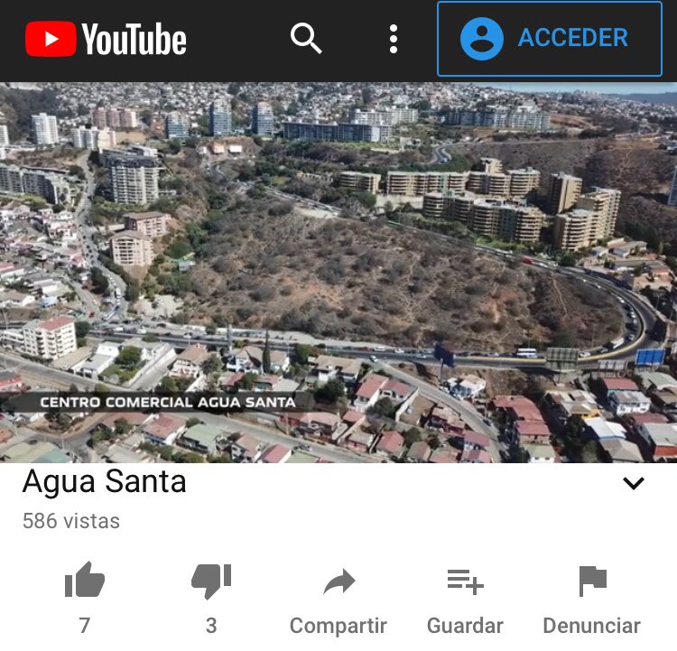 patocerdaciudad's tweet photo. #Problemadeciudad. Srs. Muni de @vinadelmar y @secplavina Hay una animación digital en YouTube sobre un proyecto de “centro comercial” en Agua Santa de la #inmobiliaria Brick. Que nivel de avance tiene esto y en que momento pensaban contarnos? @vinadenuncia https://t.co/EmOQzr3GHc