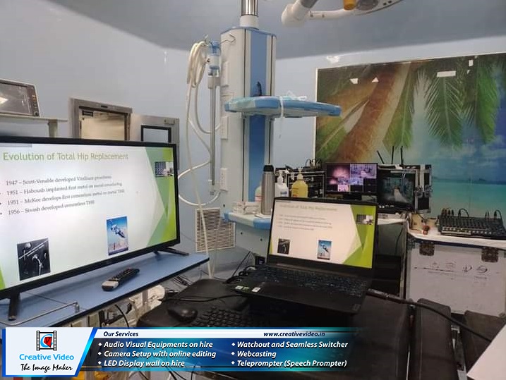 imagemakerkol's tweet image. Our #CameraOnlineSetup &amp;amp; #soundsetup for #roboticsurgery on 29th November 2020 at #patna